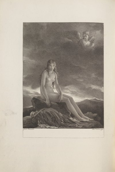 Die Liebe von Psyche und Amor, gefolgt von Adonis, Gedicht von Jean de la Fontaine