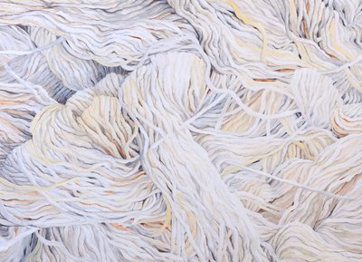 Wollweiß, 2013 von Jeanne Maze