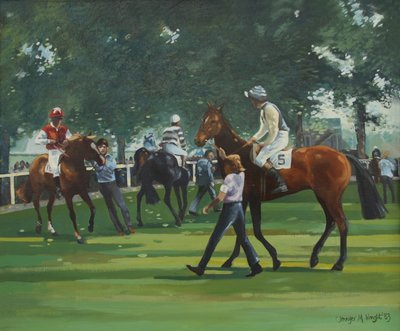 Das Paddock, Windsor-Rennen von Jennifer Wright