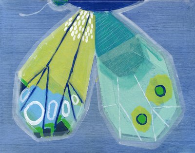 Schmetterling Links von Jenny Westenhofer