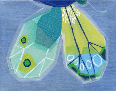 Schmetterling Rechts von Jenny Westenhofer
