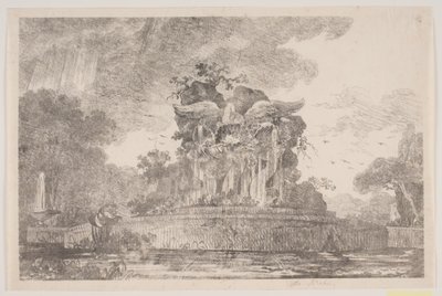 Brunnen mit Muschelschalen von Jens Petersen Lund