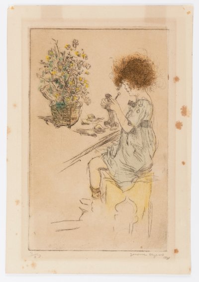 Ohne Titel (Mädchen) von Jerome Myers