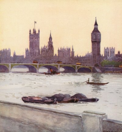Die Houses of Parliament von Jessie Currie