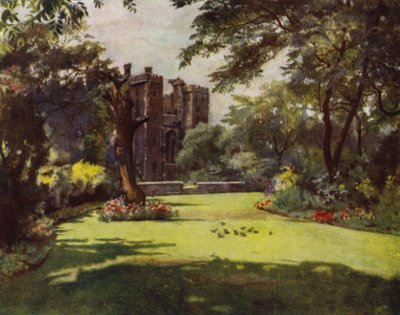 Lambeth, Der Palast vom Garten aus von Jessie MacGregor