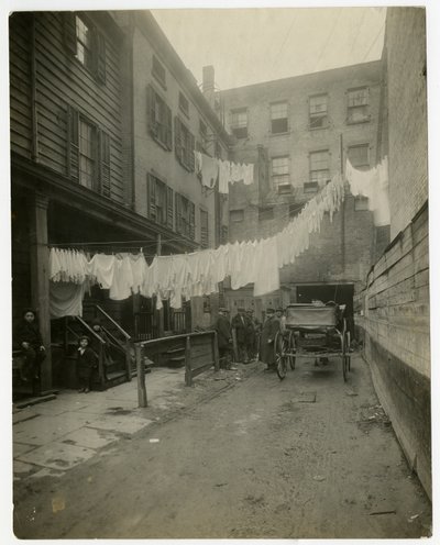 11 Christopher Street, Greenwich Village, New York, USA von Jessie Tarbox Beals