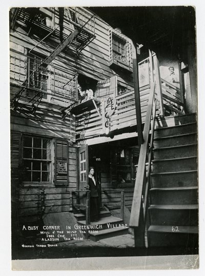 Eine belebte Ecke in Greenwich Village, Will o