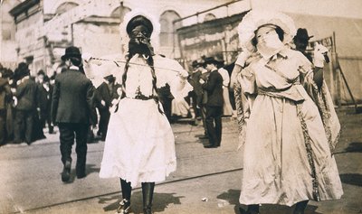 New Orleans, Mardi Gras, um 1905 von Jessie Tarbox Beals