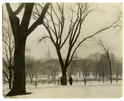 The Common, Boston, USA, ca. 1902-10 von Jessie Tarbox Beals