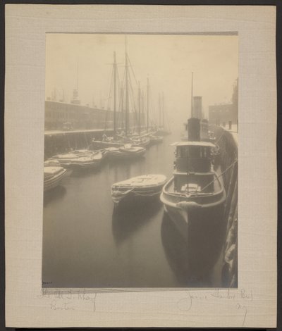 Der alte T. Wharf, Boston von Jessie Tarbox Beals