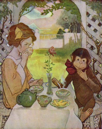 Die Schöne und das Biest von Jessie Willcox Smith