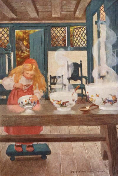 Goldlöckchen oder Die drei Bären von Jessie Willcox Smith