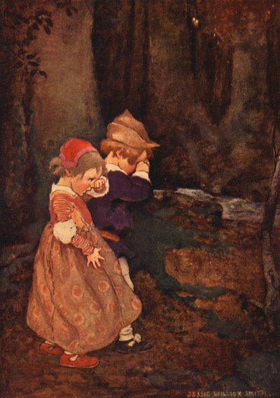 Die Kinder im Wald von Jessie Willcox Smith