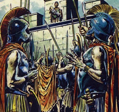 Alexander der Große war der Sohn von Philipp II. von Makedonien von Jesus Blasco