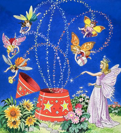 Feenkerze, Illustration aus 