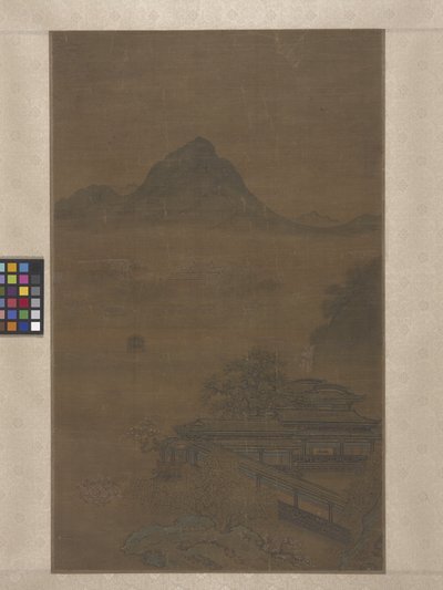 Palastpavillons im Frühlingsnebel von Jiang Yuan