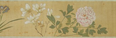 Hundert Blumen, frühes 17. Jahrhundert (Detail) von Jiayan Chen