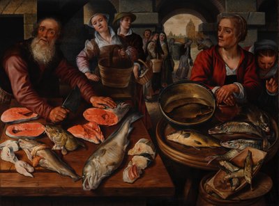 Fischmarkt, 1568 von Joachim Beuckelaer