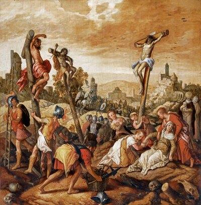 Kreuzigung von Joachim Bueckelaer