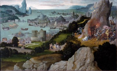 Das Martyrium der heiligen Katharina von Alexandria von Joachim Patinir