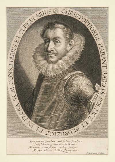 Porträt von Christophorus Harant von Joachim von Sandrart