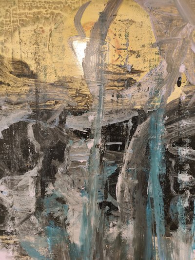 Abstrakter urbaner Fluss von Joackim Schou Dahle