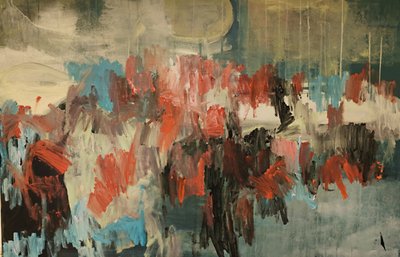 Dynamische abstrakte Landschaft von Joackim Schou Dahle