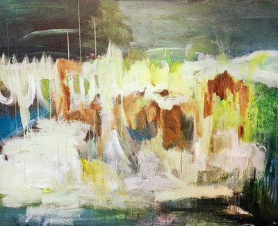 Lebendige abstrakte Landschaft von Joackim Schou Dahle