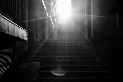 Aufwärts zum Licht von Jochen Bongaerts