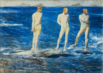 Salz, Wind und Meer, 1906, 1909 von Johan Axel Gustav Acke