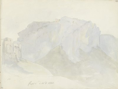 Monte Solaro von Capri aus gesehen von Johan Christian Dahl