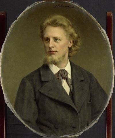 Porträt von Jacques Fabrice Herman Perk von Johan Heinrich Neuman