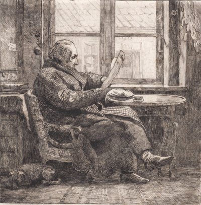 Justizrat Emanuel Bonnevie von Johan Thomas Lundbye