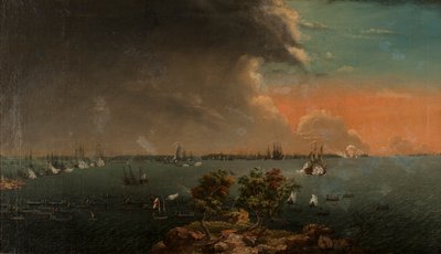 Zweite russisch-schwedische Schlacht von Svensksund am 10. Juli 1790 von Johan Tietrich Schoultz
