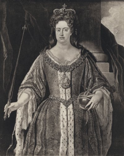 Königin Anne (Lithografie) von Johann (after) Closterman