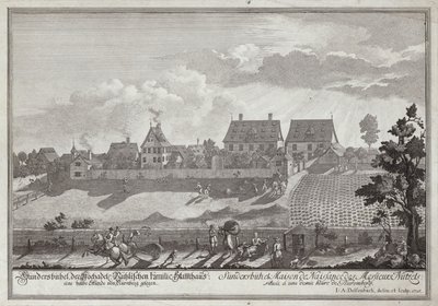 Sundersbühl, Residenz der Familie Nutzel, nahe Nürnberg von Johann Adam Delsenbach