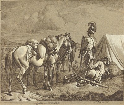 Österreichische Dragoner von Johann Adam Klein