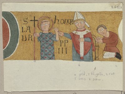 Aus: Sammlung von Umrissen und Durchzeichnungen, Band 1, Blatt 100 von Johann Anton Ramboux