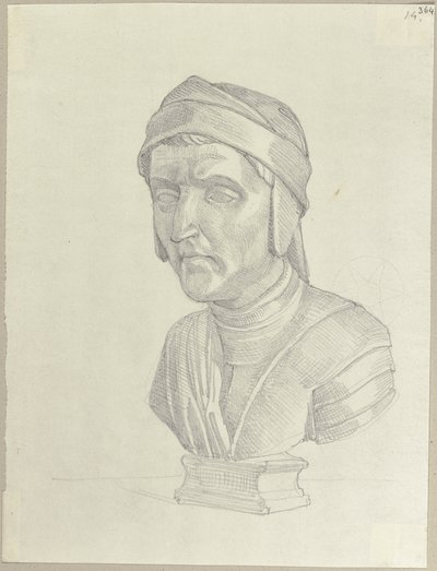 Aus: Sammlung von Umrissen und Durchzeichnungen, Band 2, Blatt 25 von Johann Anton Ramboux