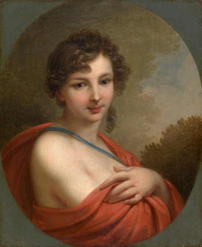 Porträt von Yelena Naryshkina 1785-1855, 1800 von Johann Baptist von Lampi the Elder