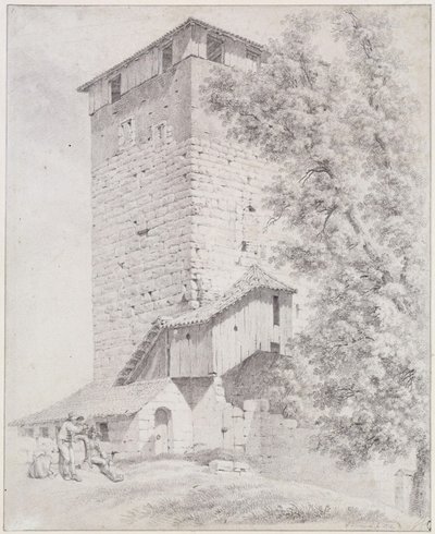 Der fünfeckige Turm in Nürnberg von Johann Christoph Erhard