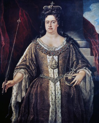Porträt von Königin Anne, ca. 1702 von Johann Closterman
