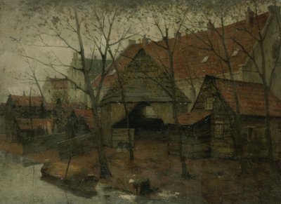 Die Vinkenbuurt nahe Amsterdam von Johann Eduard Karsen
