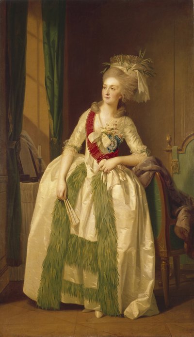 Porträt von Prinzessin Natalya Vladimirovna Saltykova, 1780er von Johann Friedrich August Tischbein