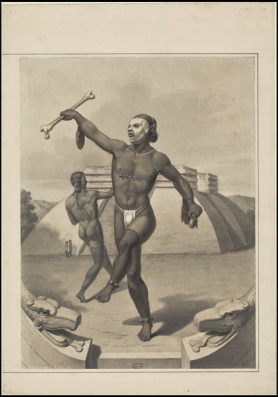 Eine Sammlung von Waldecks Originalkunstwerken aus Mesoamerika, Box 10 von 22 von Johann Friedrich Maximilian von Waldeck