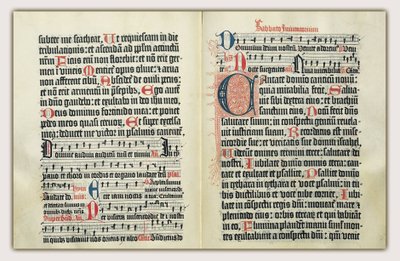 Mainzer Psalter von Johann Fust and Peter Schoeffer