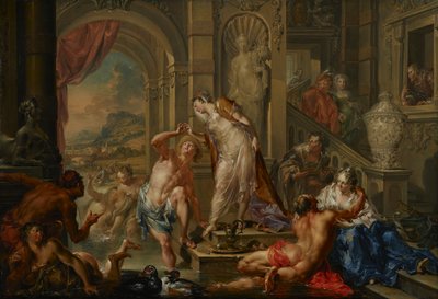 Die Freuden der Jahreszeiten: Sommer, ca. 1730 von Johann Georg Platzer