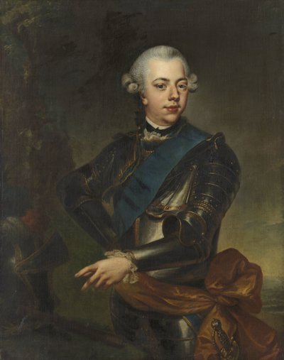 Willem V (1748-1806), Prinz von Oranien-Nassau von Johann Georg Ziesenis