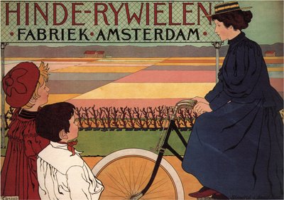 Hinde Rijwielen Fabriek Amsterdam, 1896 von Johann Georg van Caspel
