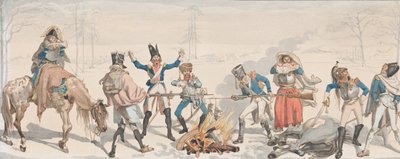 Mittagessen an der Gabel, 1813 von Johann Gottfried Schadow